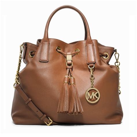 michael kors camden large drawstring satchel suntan leather|Michael Kors Camden Large Drawstring Satchel .